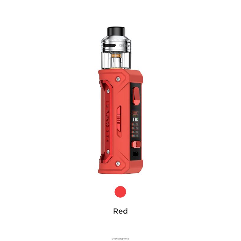 Geekvape Zestaw e100i 3000 mAh czerwony 4HDHZD148- Geek Vape Opinie