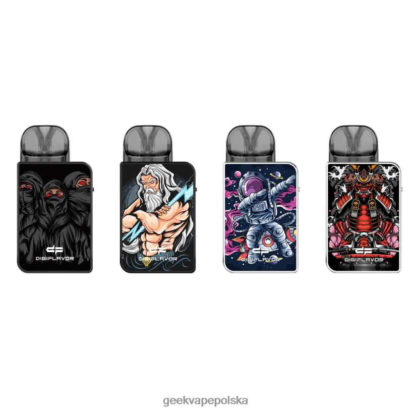 Geekvape zestaw digiflavor u pod 1000mAh srebro samurajskie 4HDHZD67- Geek Vape Sklep